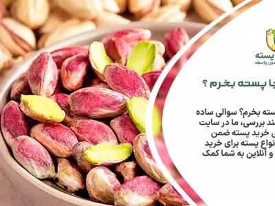 از کجا پسته بخرم ؟ انلاین حضوری ؟ نکات خرید پسته