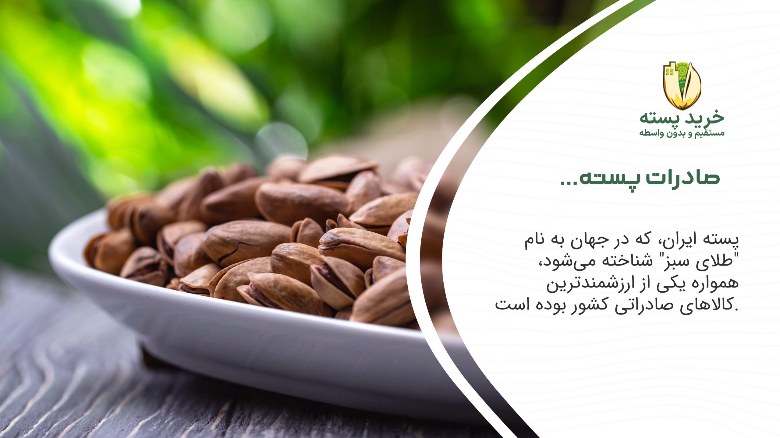 صادرات پسته کرمان